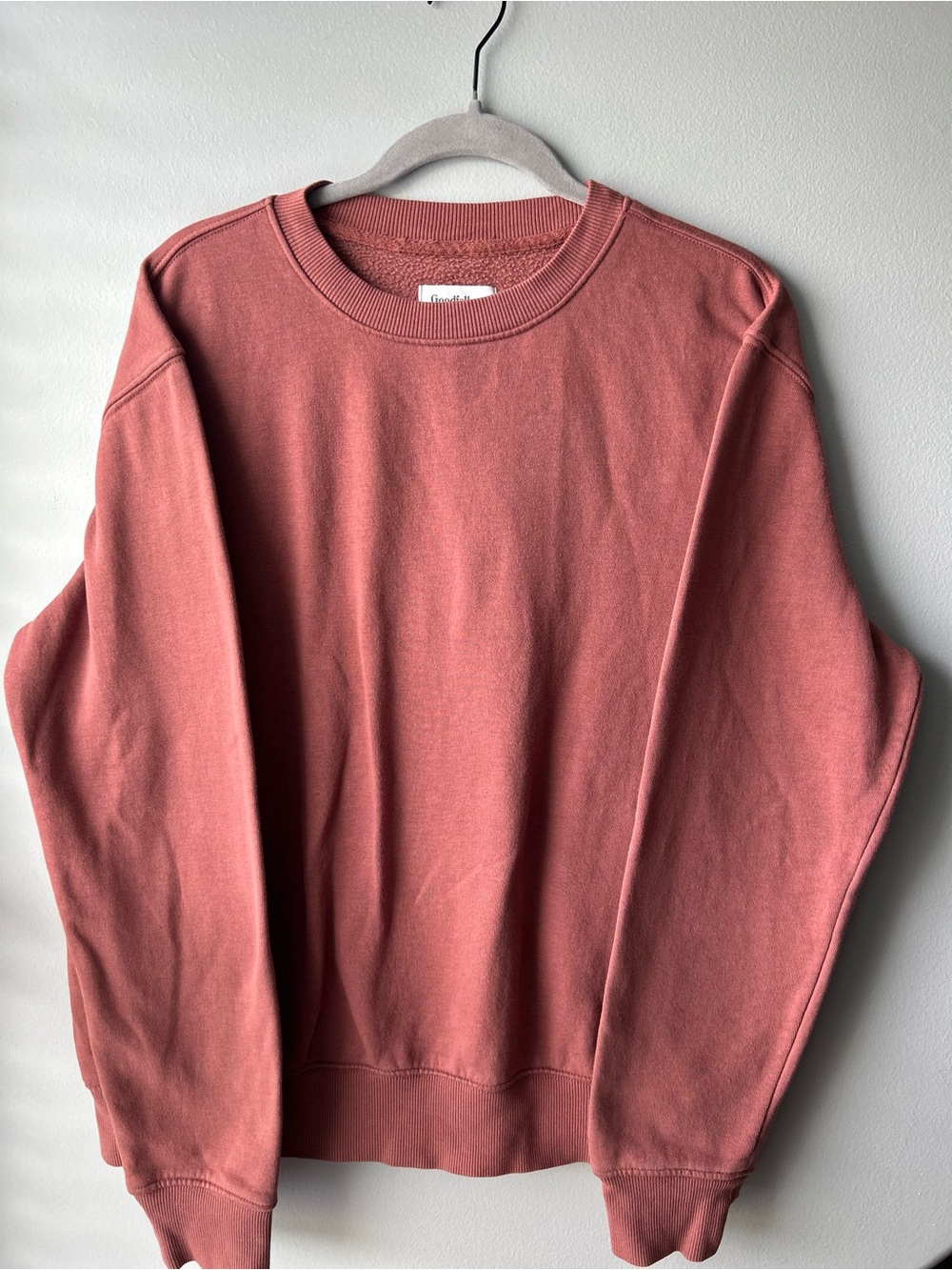 Goodfellow & Co Men's Crewneck Sweatshirt in Dusty Rose